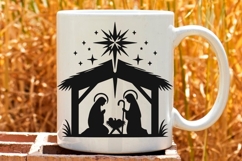 127 Christmas &amp; Nativity Scene Silhouette Mega Bundle Product Image 27