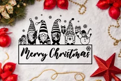 Christmas Gnome Svg, Gnomes Svg, Merry Christmas Svg Product Image 7