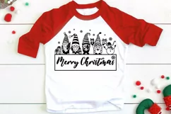 Christmas Gnome Svg, Gnomes Svg, Merry Christmas Svg Product Image 2
