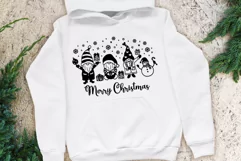 Merry Christmas Svg, Christmas Gnome Svg, Gnome Svg. Product Image 3
