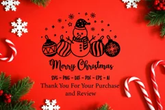 Merry Christmas SVG Christmas SVG Funny Christmas SVG Product Image 9