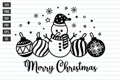 Merry Christmas SVG Christmas SVG Funny Christmas SVG Product Image 1