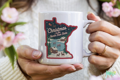 Christmas 50 US States Clipart Product Image 4