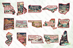 Christmas 50 US States Bundle Product Image 8