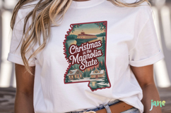 Christmas 50 US States Clipart Product Image 2