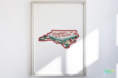 Christmas 50 US States Clipart Product Image 5