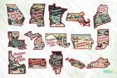 Christmas 50 US States Bundle Product Image 9