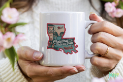 Christmas 50 US States Clipart Product Image 3