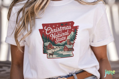 Christmas 50 US States Clipart Product Image 2