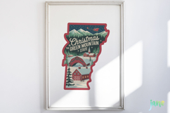 Christmas 50 US States Clipart Product Image 5