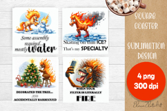 Sarcastic christmas animals year of the horse sublimation Product Image 1