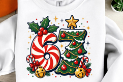 Christmas 67 Number Art PNG Product Image 1