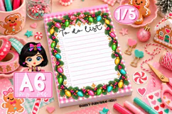 Christmas A6 Notepad Designs - PNG PDF Product Image 3