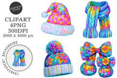 Christmas Accessories Clipart Product Image 1