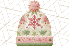 Christmas Accessories PNG, Cut-Paper Collage Winter Clipart Product Image 2