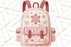 Christmas Accessories PNG, Cut-Paper Collage Winter Clipart Product Image 3