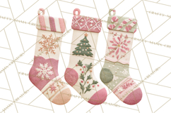 Christmas Accessories PNG, Cut-Paper Collage Winter Clipart Product Image 5