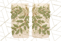 Christmas Accessories PNG, Cut-Paper Collage Winter Clipart Product Image 5