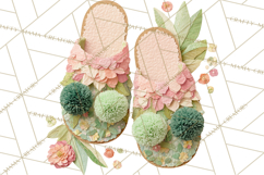 Christmas Accessories PNG, Cut-Paper Collage Winter Clipart Product Image 4