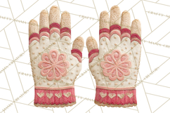 Christmas Accessories PNG, Cut-Paper Collage Winter Clipart Product Image 3