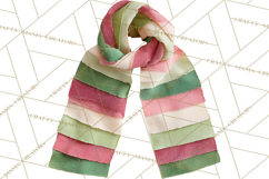 Christmas Accessories PNG, Cut-Paper Collage Winter Clipart Product Image 5