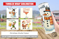 Tumbler Christmas Alcohol Humor Quotes Product Image 1