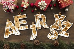 POLISH LETTERS Christmas Decorations Laser Cut Ornament Product Image 8