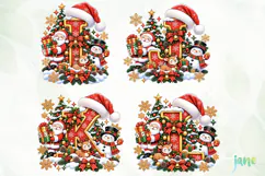 Christmas Alphabet PNG Product Image 1
