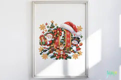 Christmas Alphabet PNG Product Image 2