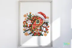 Christmas Alphabet PNG Product Image 2