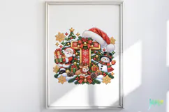 Christmas Alphabet PNG Product Image 2