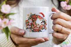 Christmas Alphabet PNG Product Image 4