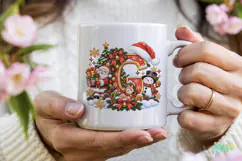 Christmas Alphabet PNG Product Image 4