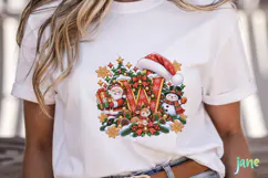 Christmas Alphabet PNG Product Image 5