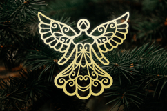 Laser cut Angels - Christmas SVG Bundle Product Image 5