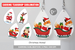 Earring Christmas Animals Product Image 1