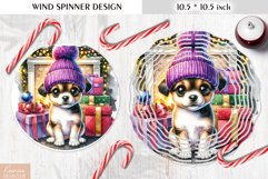 Christmas Cute Animal|Cartoon Wind Spinner Sublimation Product Image 1