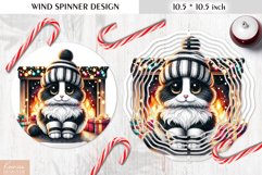 Christmas Cute Animal|Cartoon Wind Spinner Sublimation Product Image 1