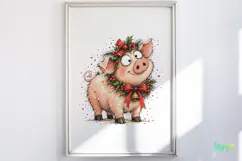 Christmas Animal Clipart Product Image 2