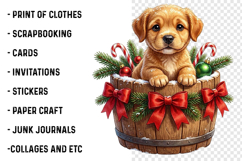 Christmas Animals Clipart PNG Product Image 2