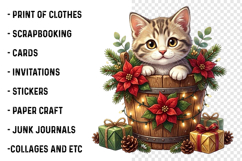 Christmas Animals Clipart PNG Product Image 2