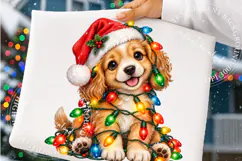 Christmas Dogs Clipart, Christmas Dog Png Product Image 4