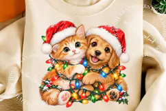 Christmas Dogs Clipart, Christmas Dog Png Product Image 5