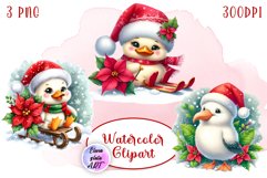 Merry christmas Sublimation - animal clipart Product Image 1