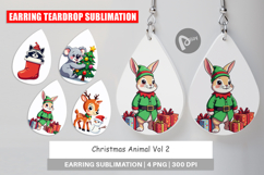 Earring Christmas Animals Product Image 1