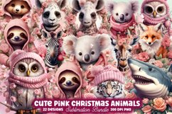 Christmas Animals Clipart, Christmas Animals Sublimation, Christmas Animals watercolor, Watercolor Christmas Animals, Christmas Animals, Christmas Animals PNG,Christmas Animals Sublimation PNG, Christmas Animals Clipart, Christmas Animals Sublimation, Chr