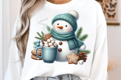 Christmas Snowman Clipart Product Image 3