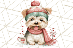 Christmas Animal Friends Clipart PNG, Cute Holiday Clip Art Product Image 2
