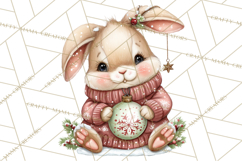 Christmas Animal Friends Clipart PNG, Cute Holiday Clip Art Product Image 3