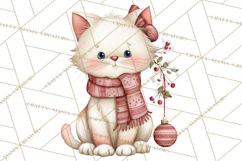 Christmas Animal Friends Clipart PNG, Cute Holiday Clip Art Product Image 4